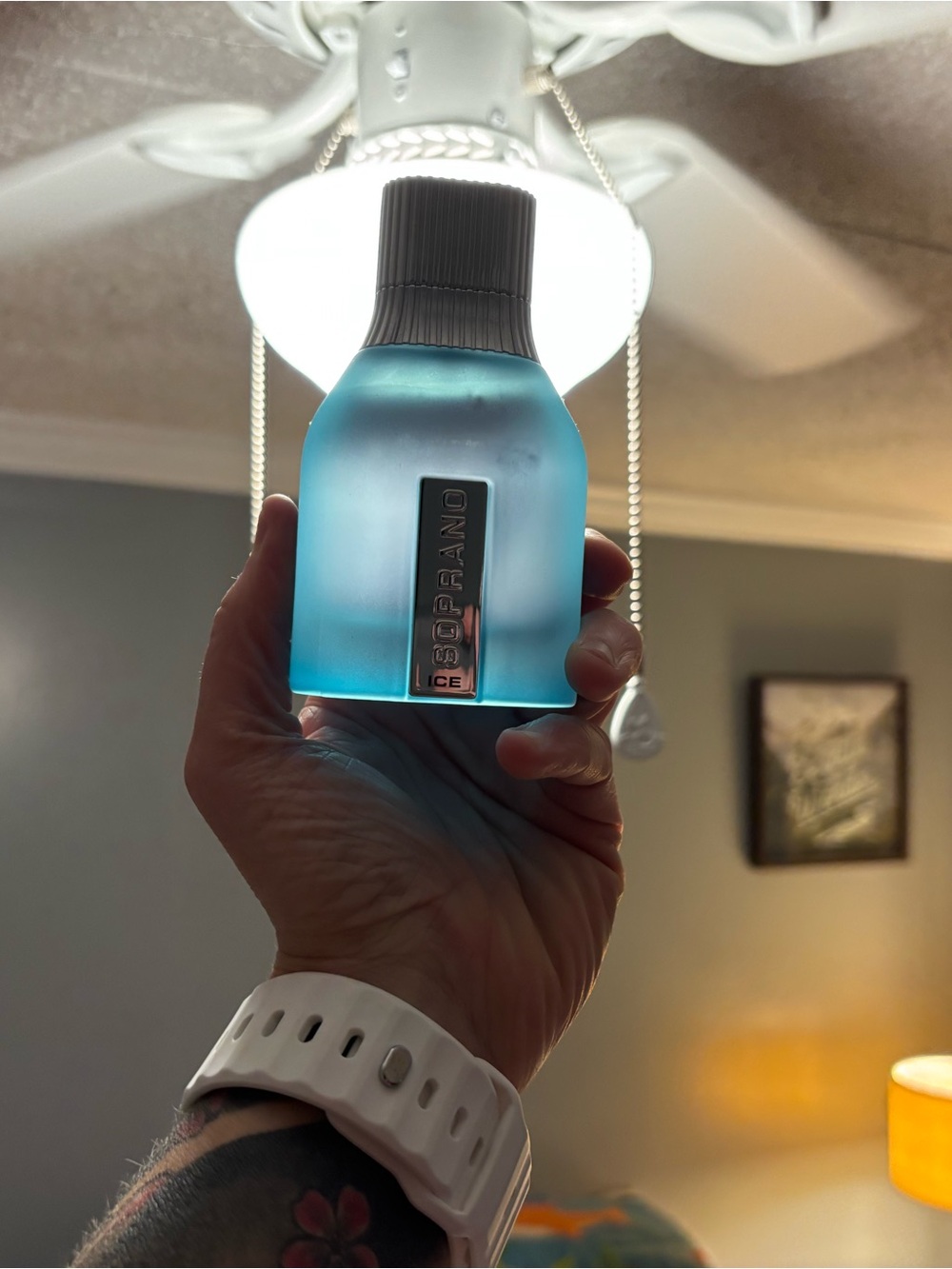Ice Soprano Blue Fragrance Bottle